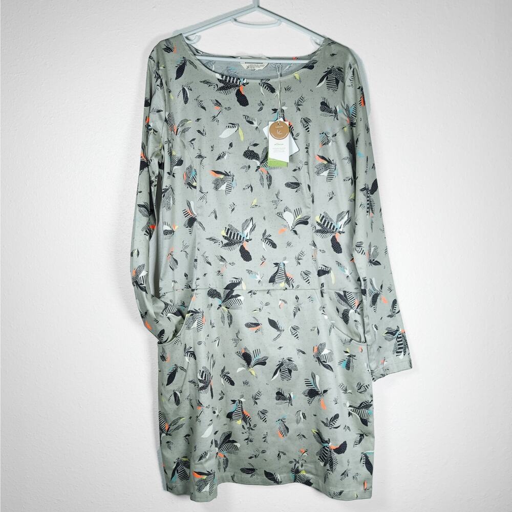 Skunk Funk SKFK Print Dress New Pockets Sustainable Material Spain Size Large